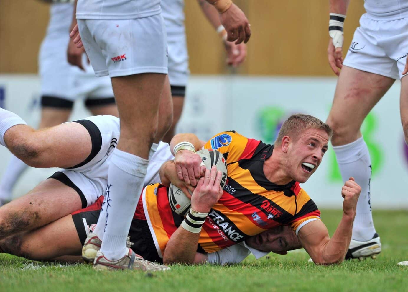 2011 - Dewsbury v Widnes - Elloitt Hodgson debut try